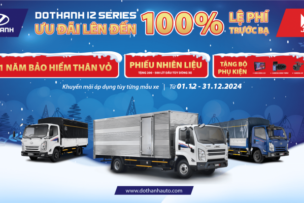 Ưu đãi lên đến 100% phí trước bạ và quà tặng | KHUYẾN MÃI GIÁNG SINH DOTHANH IZ