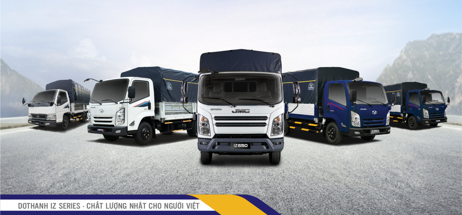 DÒNG XE TẢI DOTHANH IZ SERIES “CHẤT LƯỢNG NHẬT, CHO NGƯỜI VIỆT”